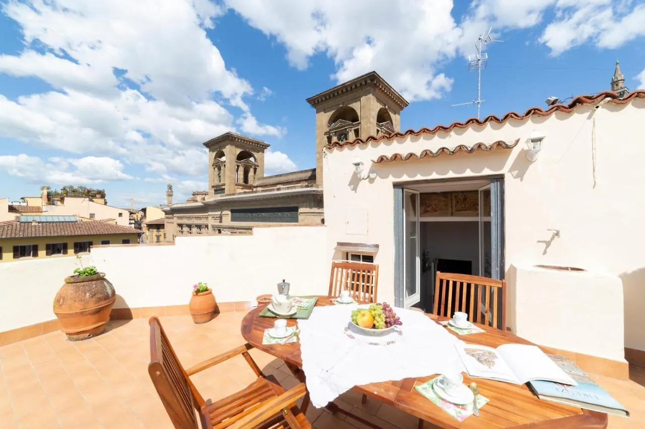 Lungarno Attic With Private Terrace And Lift Apartment Florence Italy