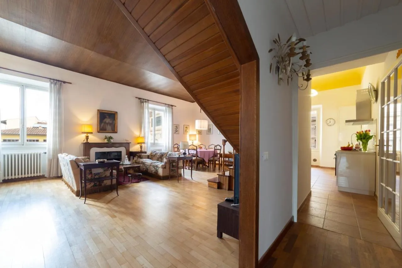Lungarno Attic With Private Terrace And Lift Apartment Florence